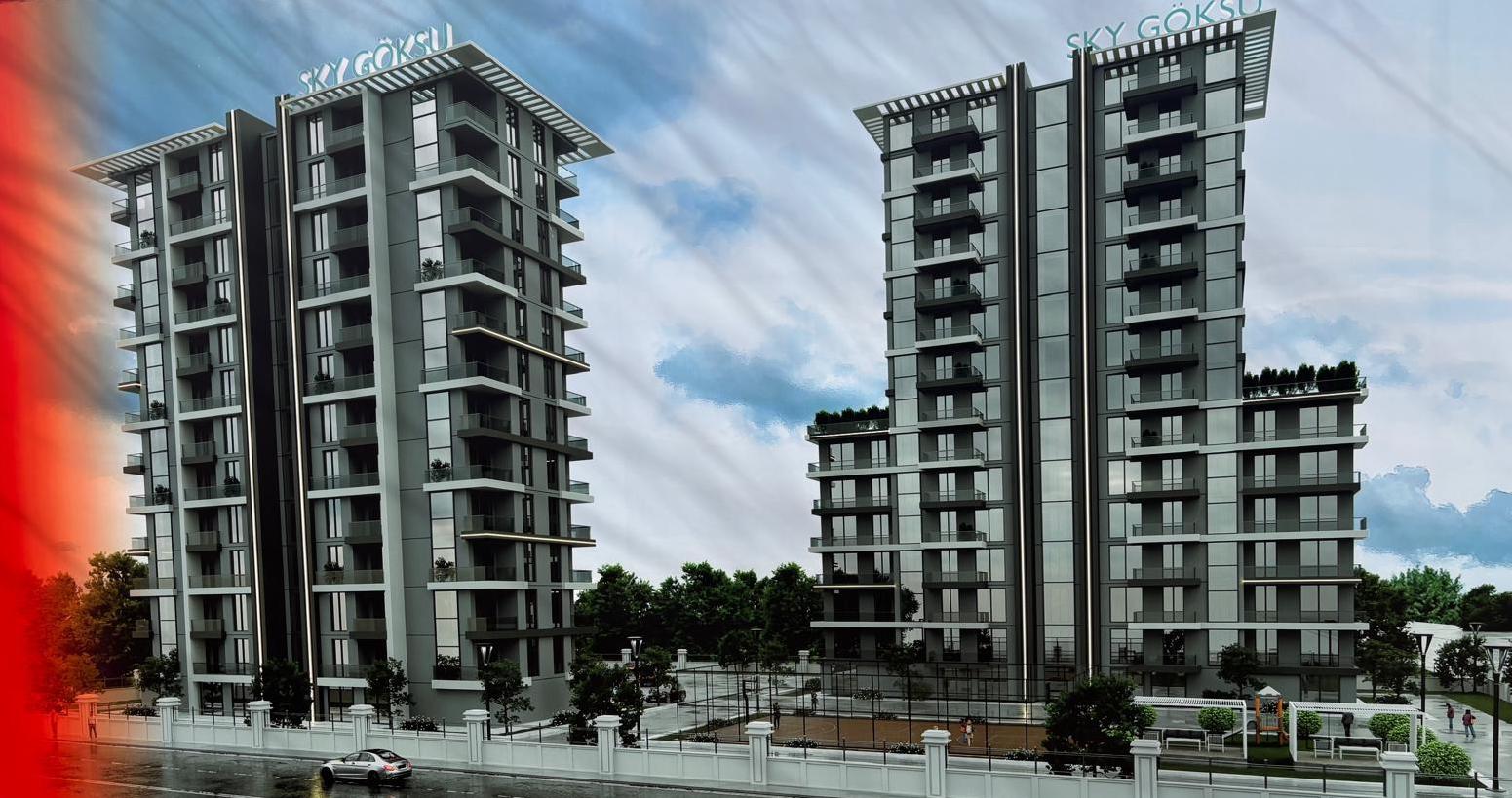 Proje Render - İkiz Kuleler